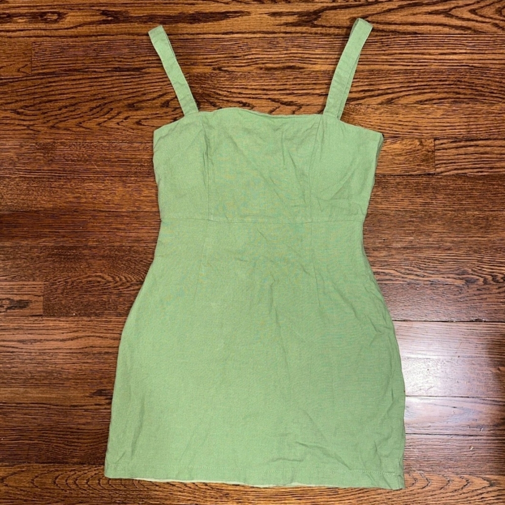 Forever 21 Green Mini Dress